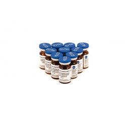 Серологические пипетки для переноса Gluvex, 5 мл, синяя петля, Ф 8.2*338  мм, растянутый наконечник, индивидуальная бумажно-пластиковая упаковка,  200 шт./уп.